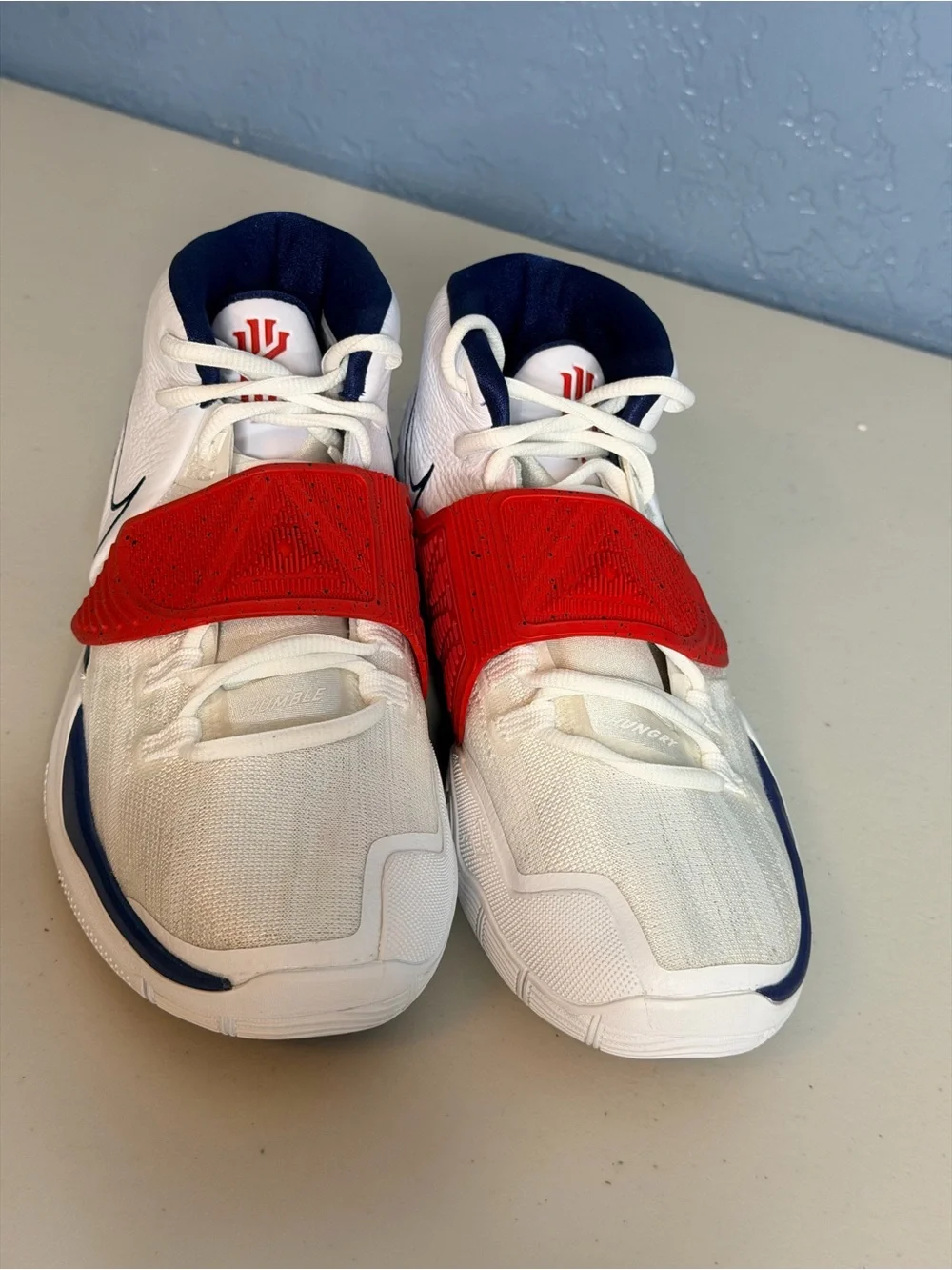 Nike Kyrie 6 USA women or Kids Sneakers size 7- BQ5599-102